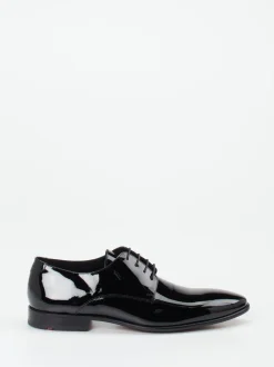 Lloyd – Derby-Schnürschuh aus Lackleder Schwarz