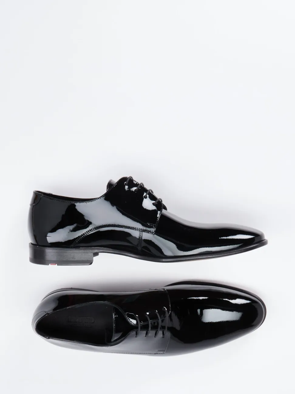 Lloyd – Derby-Schnürschuh aus Lackleder Schwarz