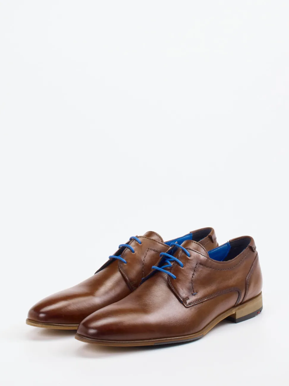 Lloyd – Derbyschuh aus Kalbleder cognacbraun