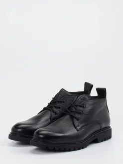 Lloyd – Desert Boots aus Kalbleder Schwarz