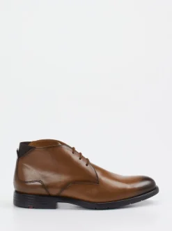 Lloyd – Desert Boots aus Kalbleder braun glänzend