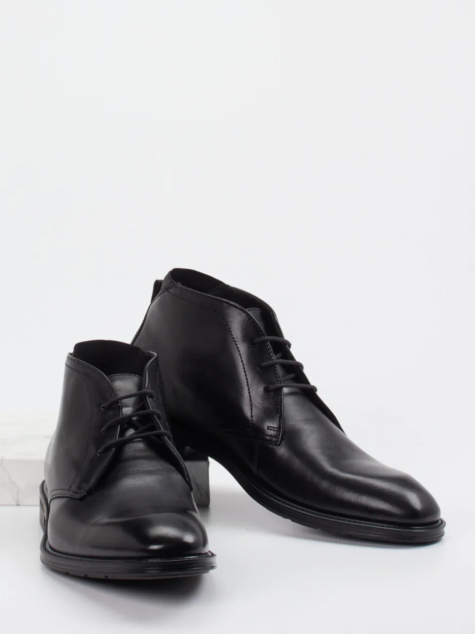 Lloyd – Desert Boots aus Kalbleder schwarz