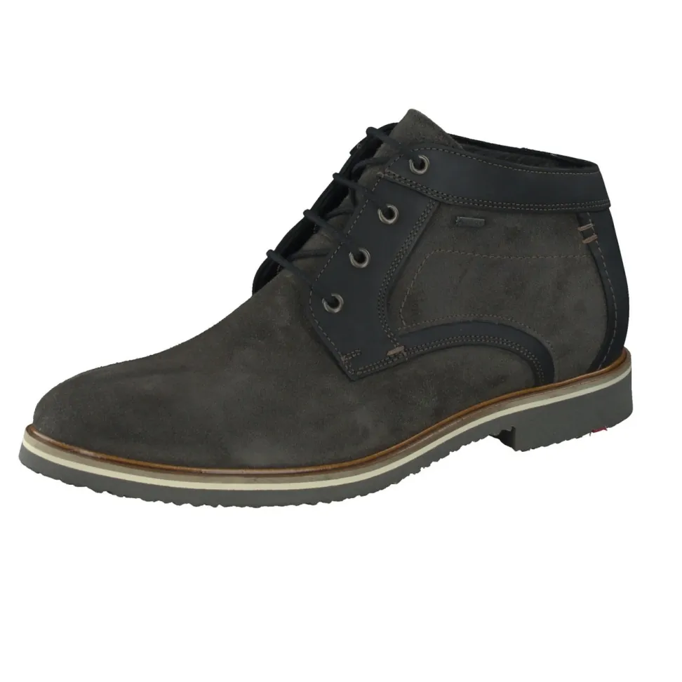 Lloyd – Desert Boots aus Veloursleder anthrazit