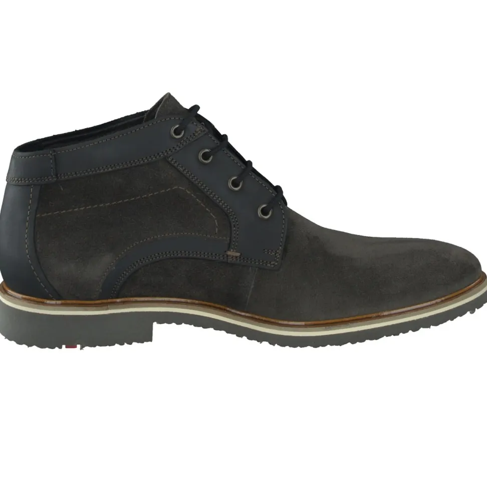 Lloyd – Desert Boots aus Veloursleder anthrazit