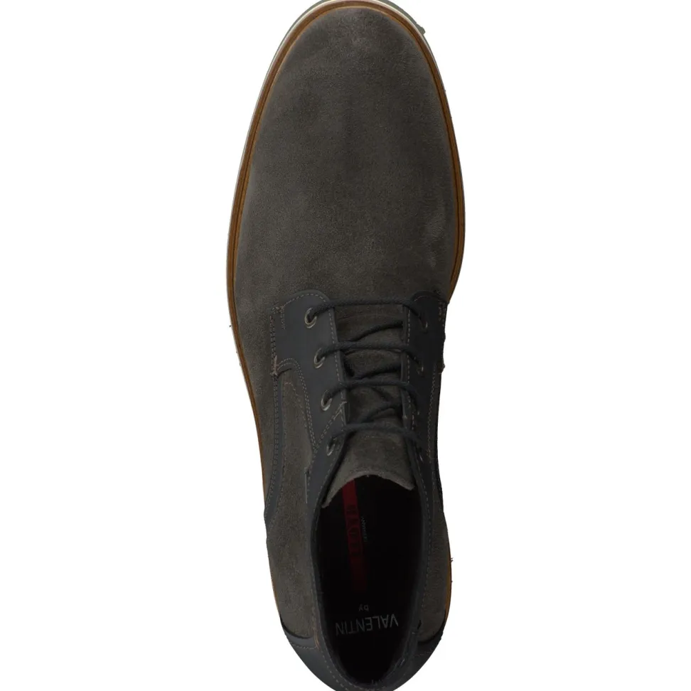 Lloyd – Desert Boots aus Veloursleder anthrazit