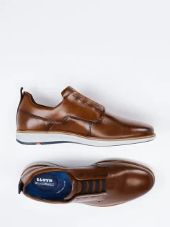 Lloyd – Halbschuh aus Kalbleder cognacbraun