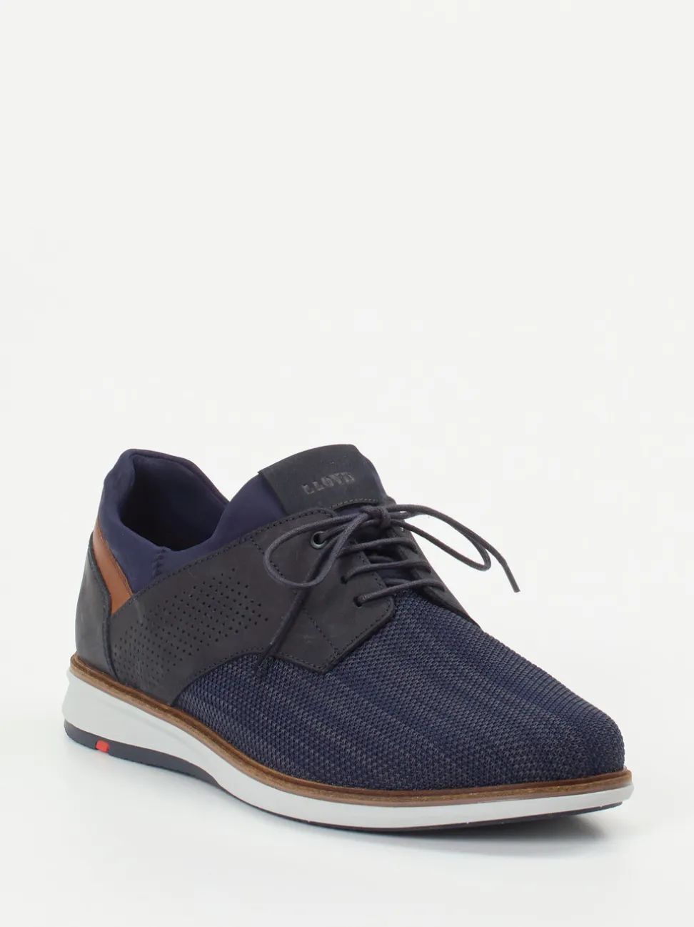 Lloyd – Hybrid-Sneaker aus Textil und Veloursleder