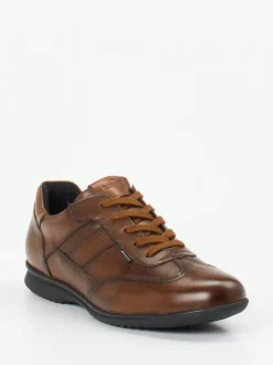 Lloyd – Leder-Sneaker aus Glattleder in Braun