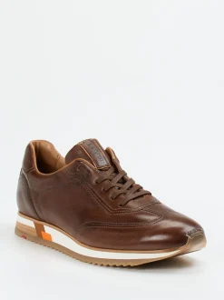 Lloyd – Leder-Sneaker aus Kalbleder Braun