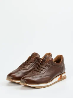 Lloyd – Leder-Sneaker aus Kalbleder Braun