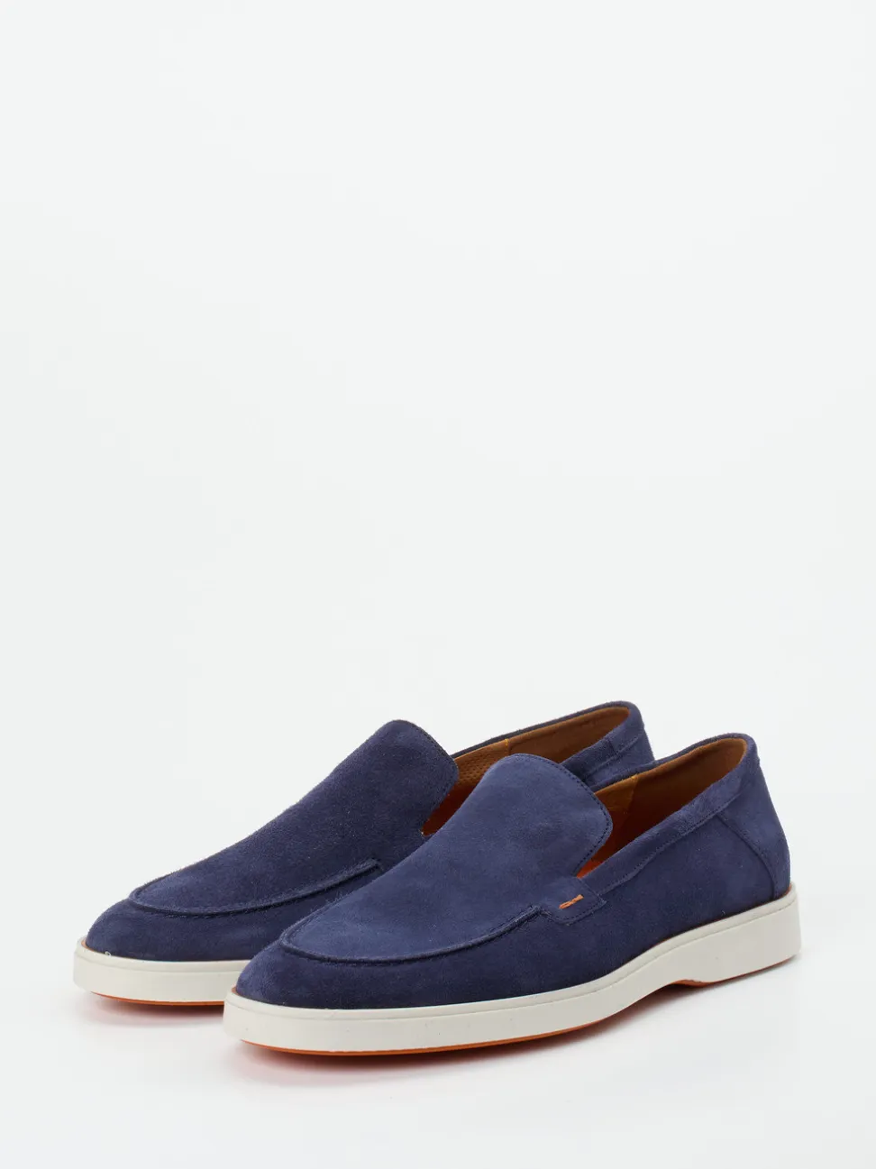 Lloyd – Loafer aus Veloursleder in Nachtblau