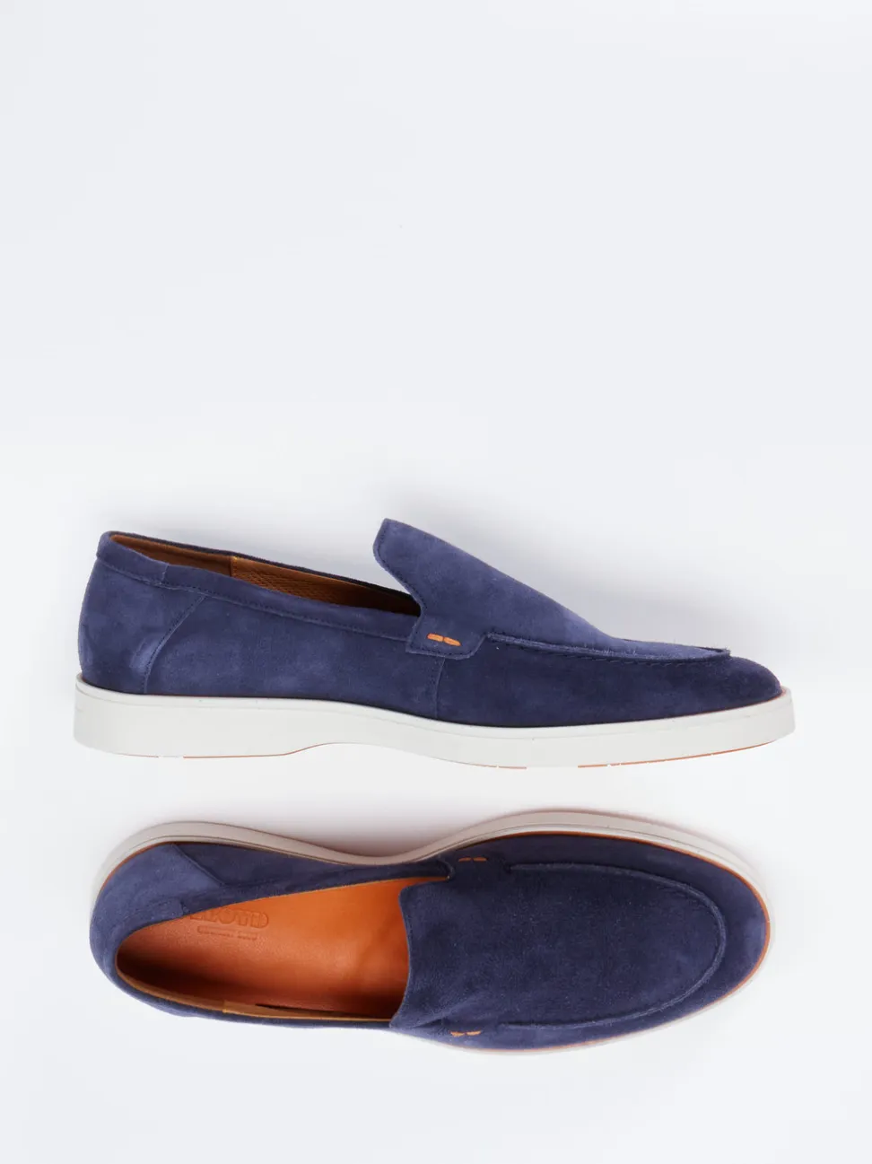 Lloyd – Loafer aus Veloursleder in Nachtblau