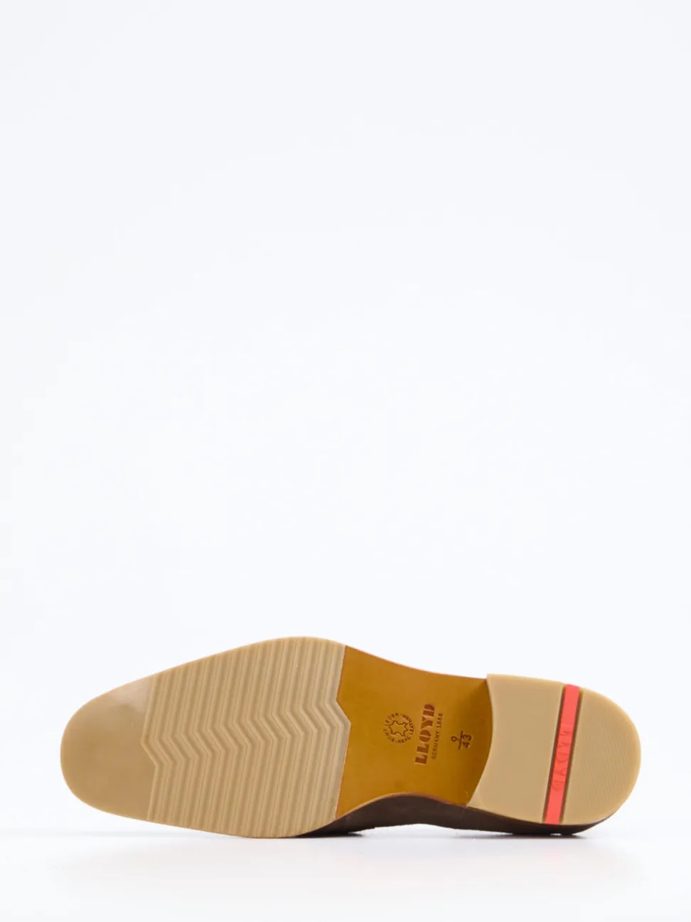 Lloyd – Loafer aus Veloursleder in Braun