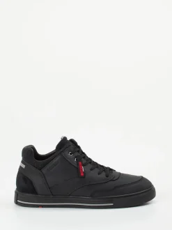 Lloyd – Mid-Top Sneaker aus Kalbleder schwarz