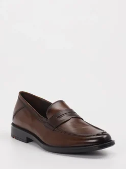 Lloyd – Penny Loafer aus Kalbleder Dunkelbraun
