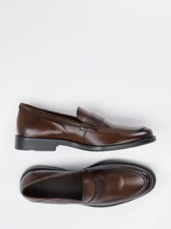 Lloyd – Penny Loafer aus Kalbleder Dunkelbraun