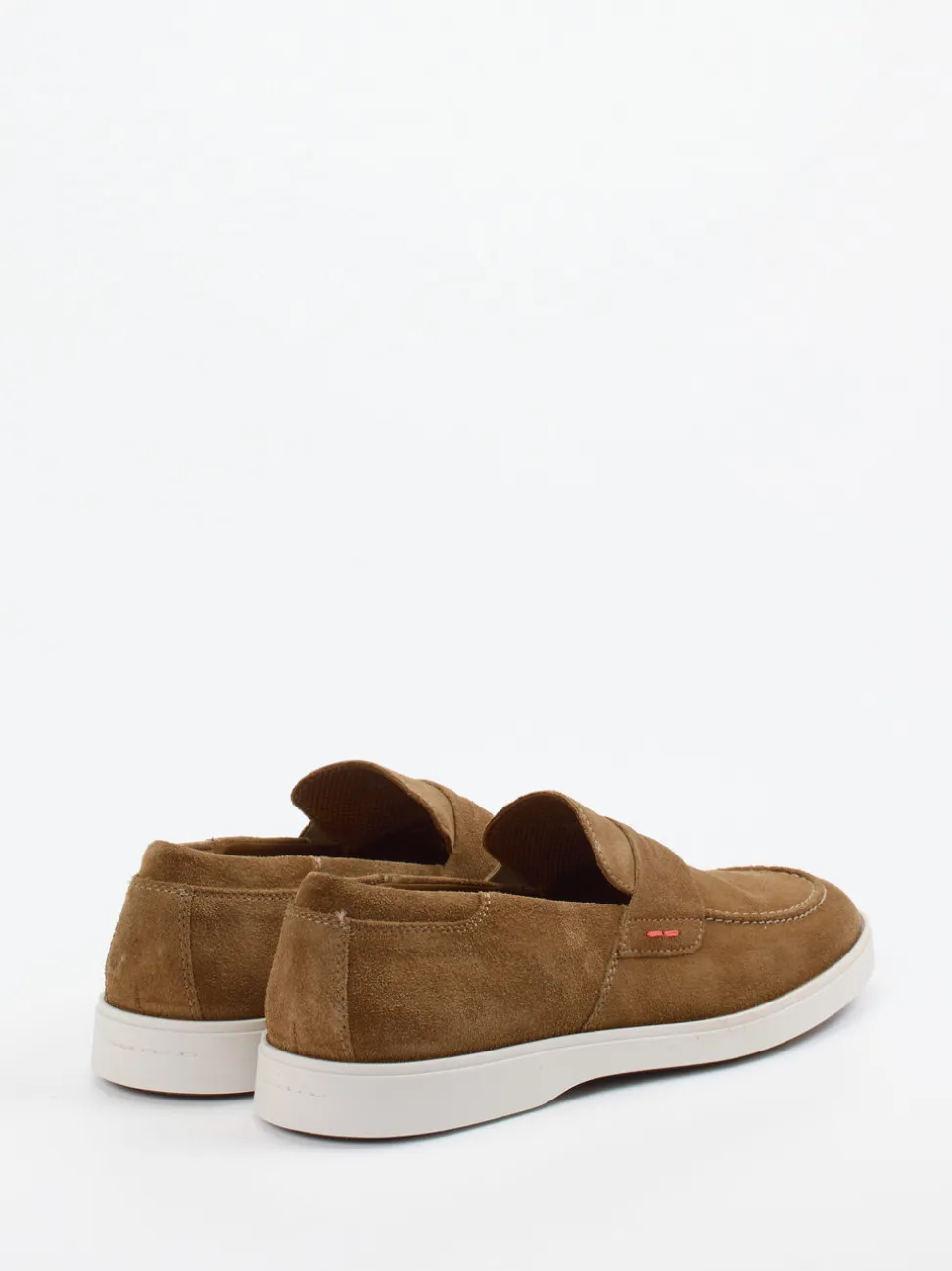 Lloyd – Penny Loafer aus Veloursleder Camelbraun