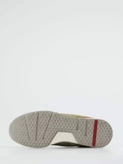 Lloyd – Retro-Sneaker aus Veloursleder olivgrün