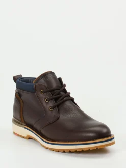 Lloyd – Schnür-Boots aus Glattleder Dunkelbraun