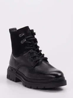 Lloyd – Schnürboots aus Hirschleder schwarz