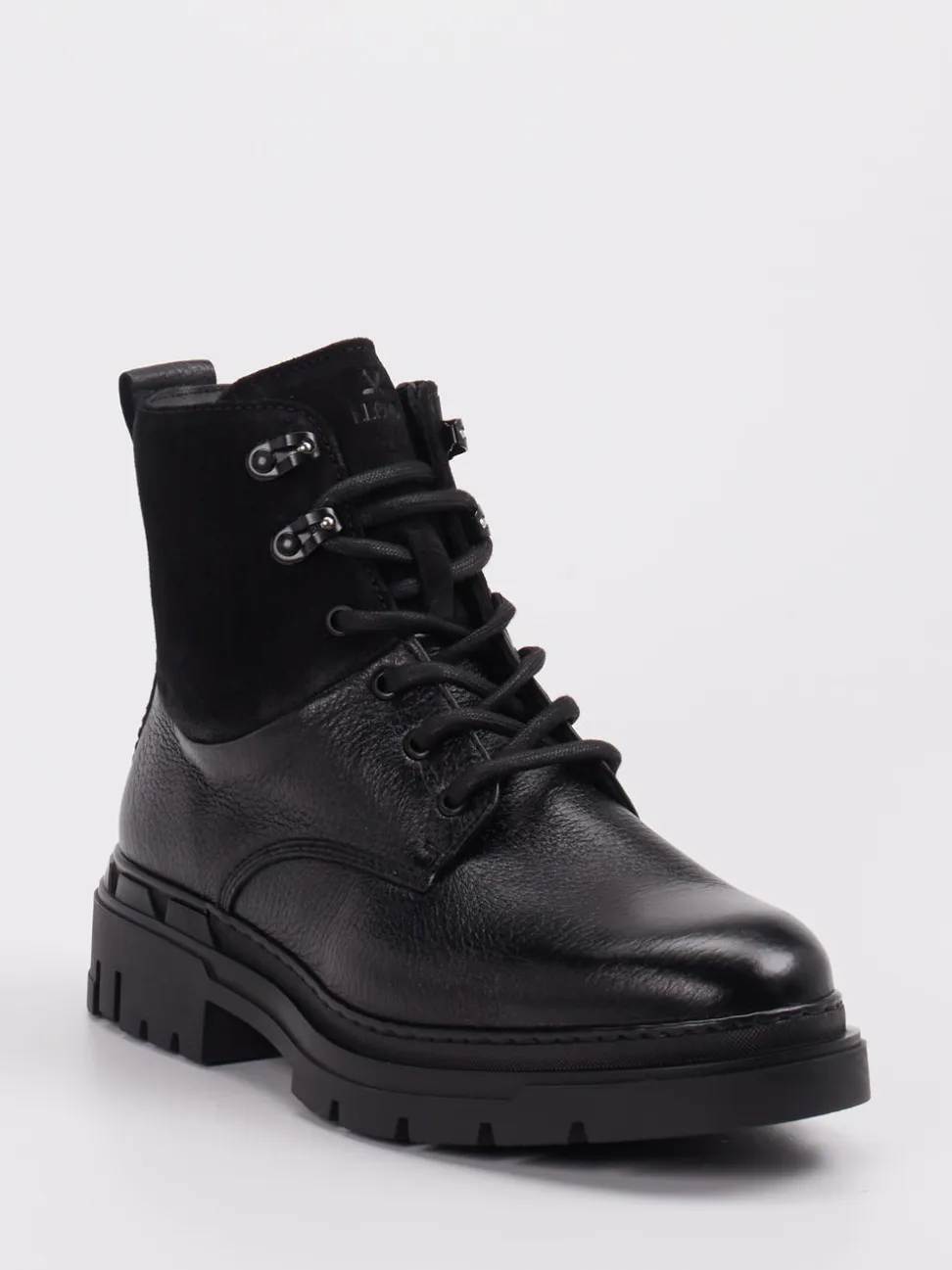 Lloyd – Schnürboots aus Hirschleder schwarz