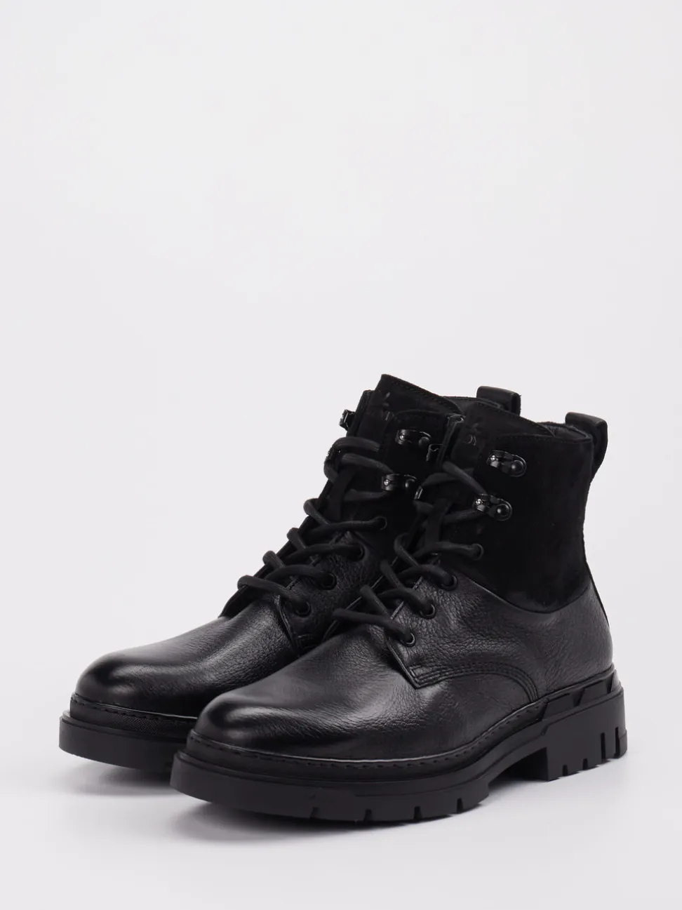 Lloyd – Schnürboots aus Hirschleder schwarz