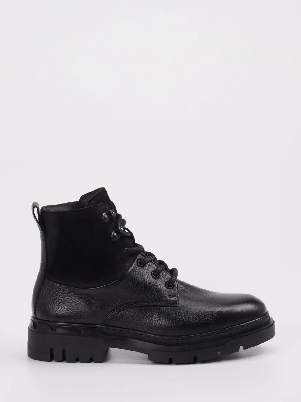 Lloyd – Schnürboots aus Hirschleder schwarz