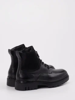 Lloyd – Schnürboots aus Hirschleder schwarz