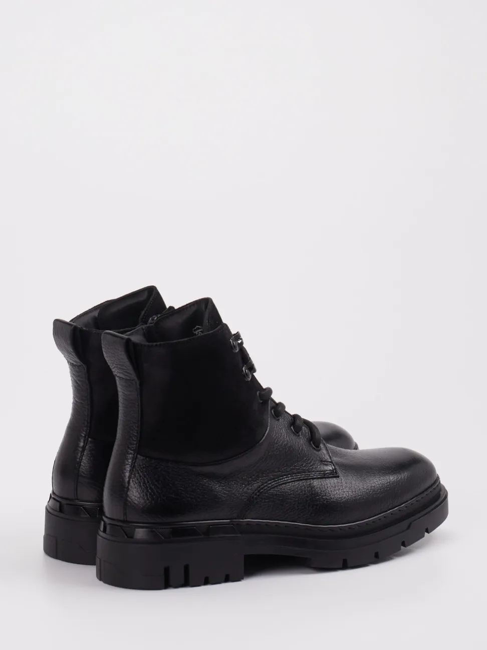 Lloyd – Schnürboots aus Hirschleder schwarz