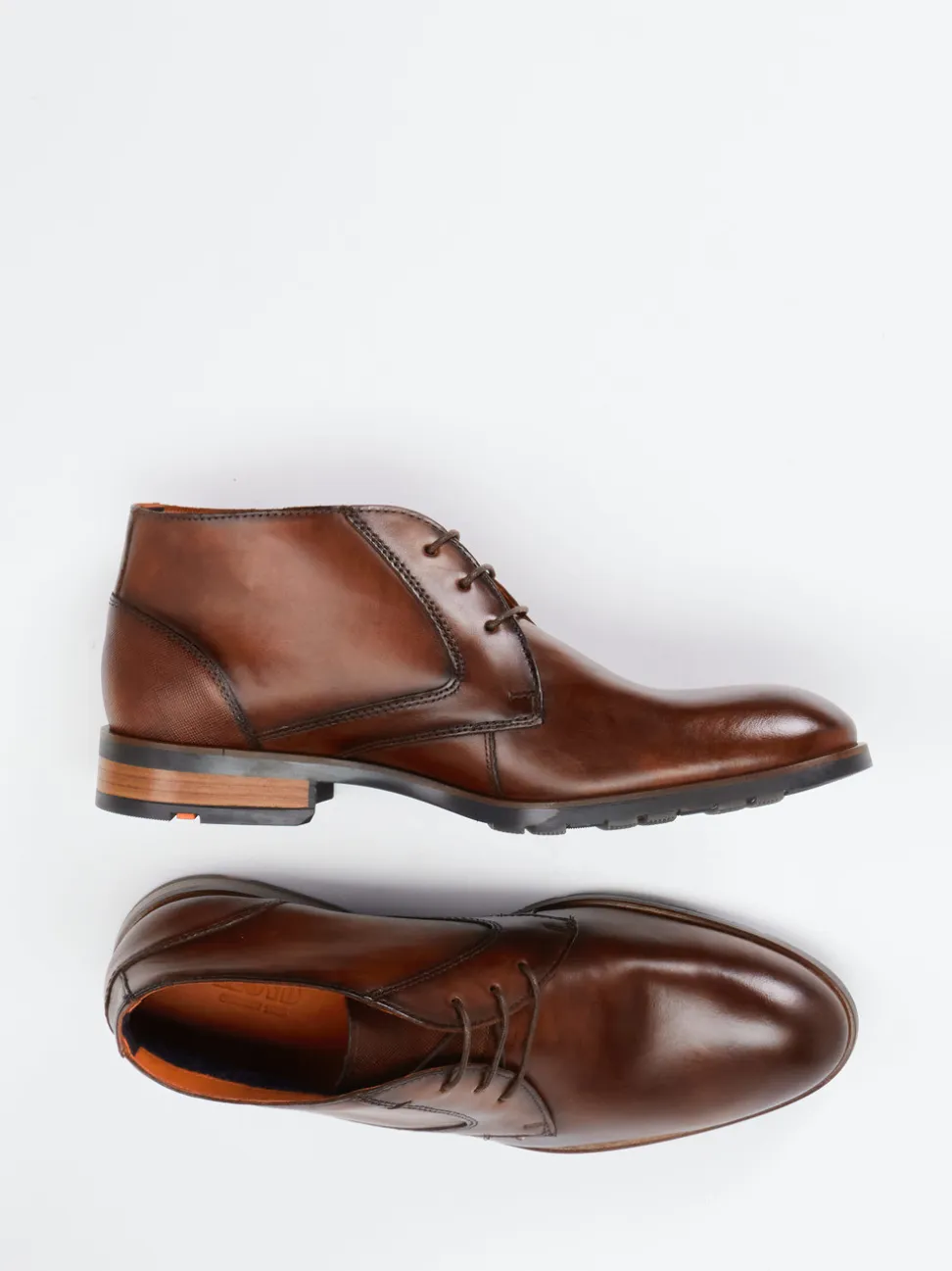 Lloyd – Schnürboots aus Kalbleder in Braun