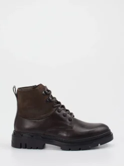 Lloyd – Schnürboots aus Kalbleder dunkelbraun