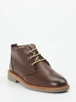 Lloyd – Schnürboots aus Kalbleder mittelbraun