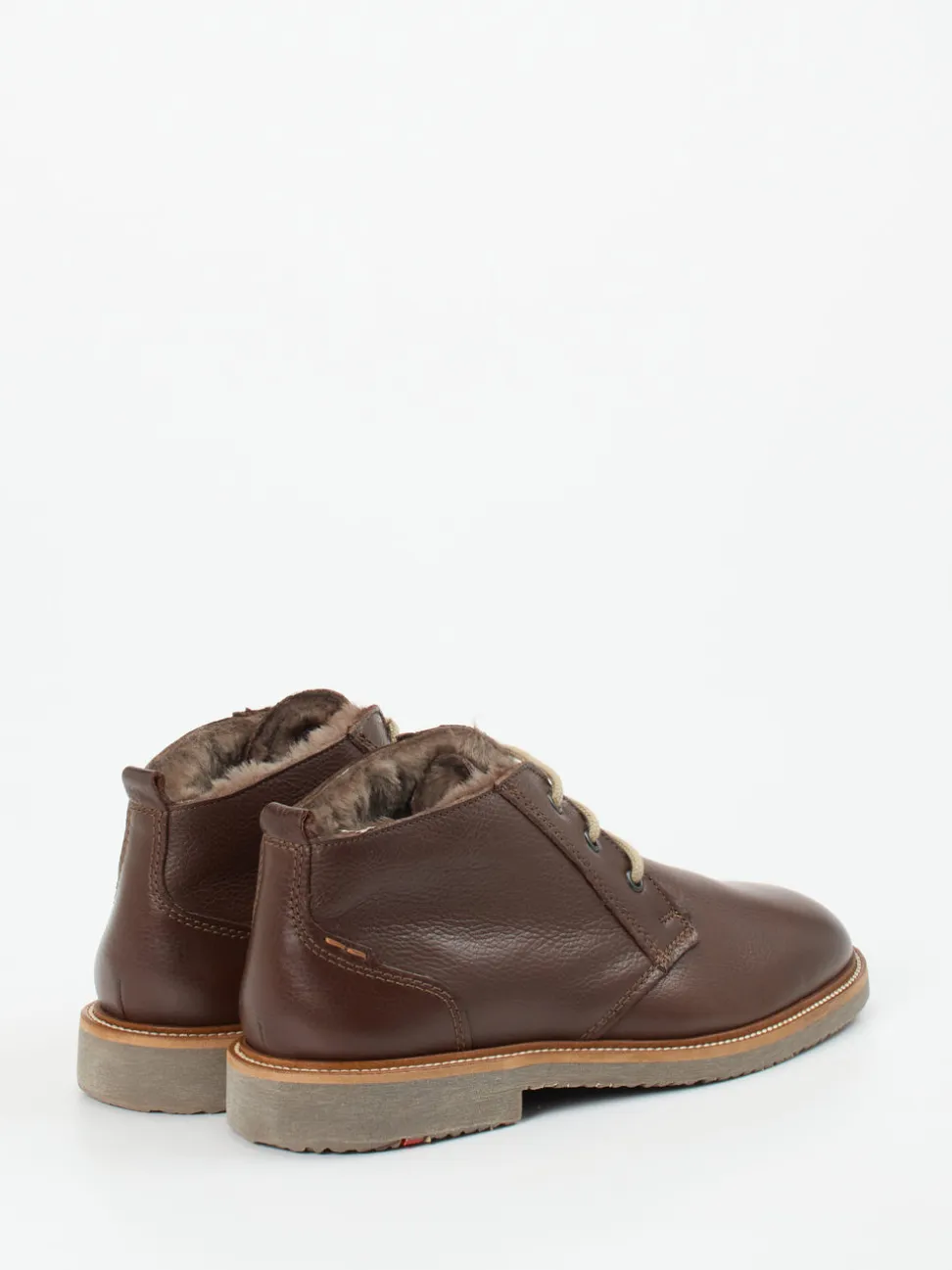Lloyd – Schnürboots aus Kalbleder mittelbraun