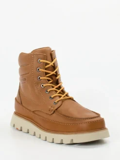 Lloyd – Schnürboots aus Lammleder cognacbraun
