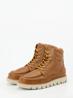 Lloyd – Schnürboots aus Lammleder cognacbraun
