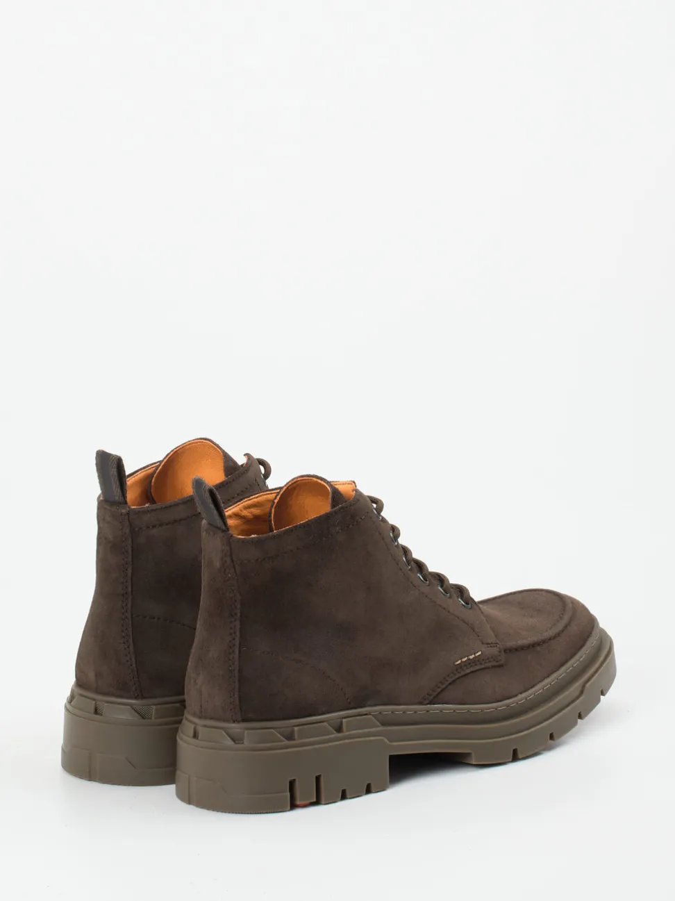 Lloyd – Schnürboots aus Veloursleder Dunkelbraun