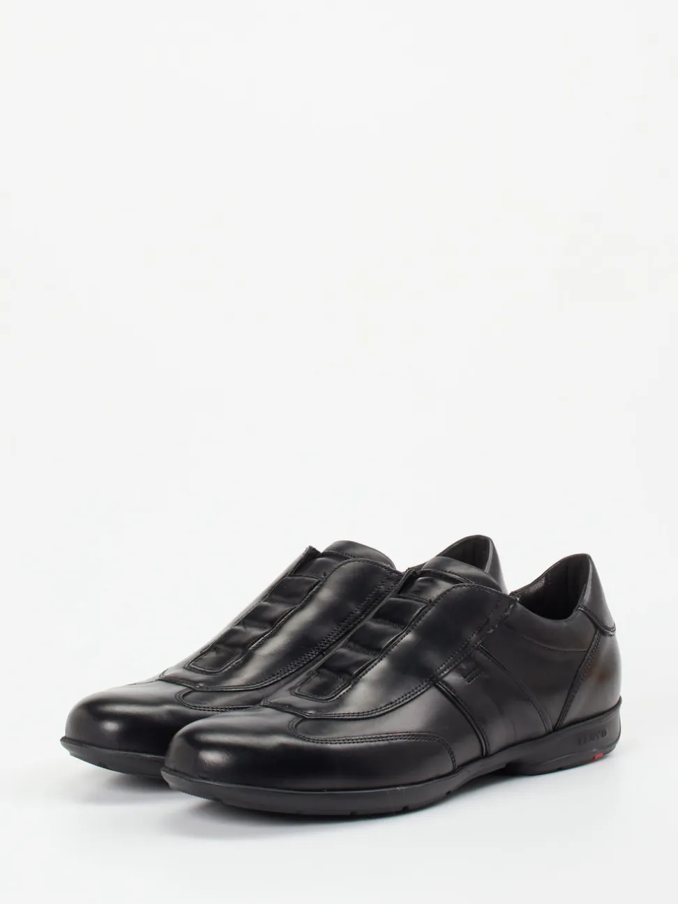 Lloyd – Slip-On Sneaker aus Kalbleder Schwarz