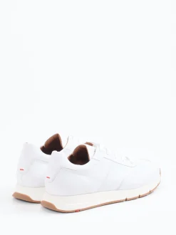 Lloyd – Sneaker aus Glattleder Weiß