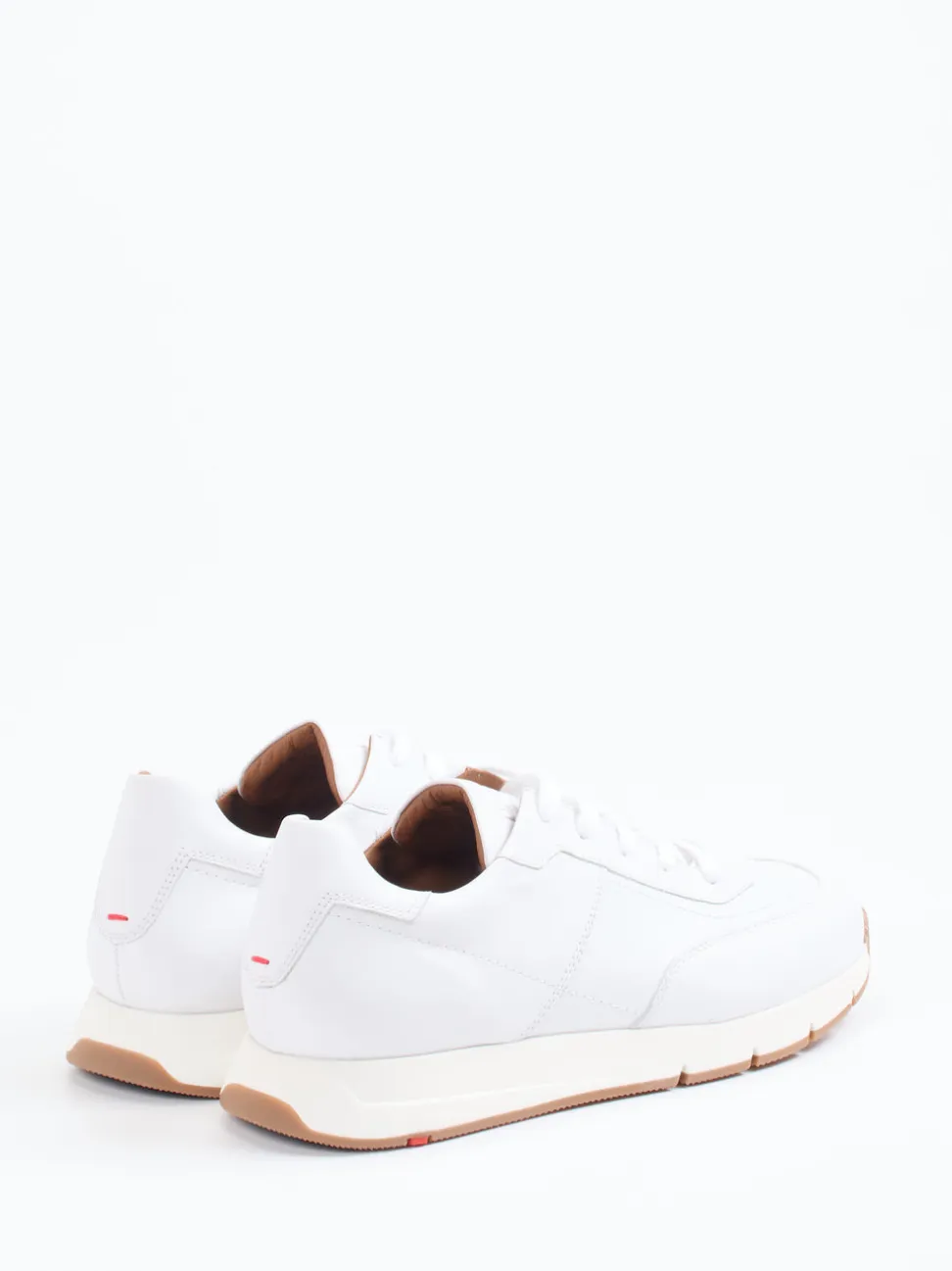 Lloyd – Sneaker aus Glattleder Weiß