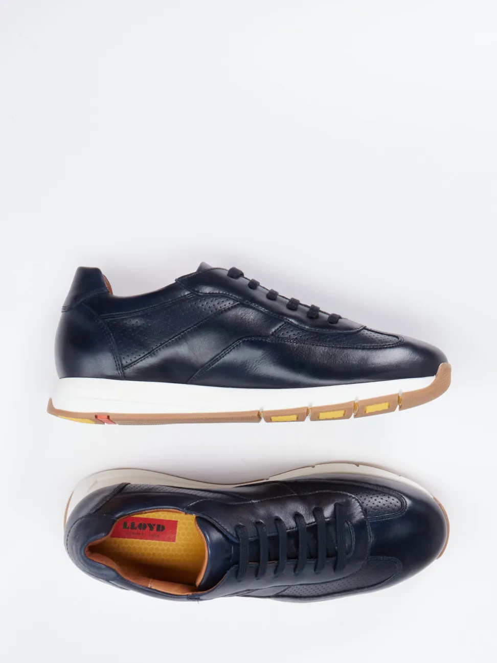 Lloyd – Sneaker aus Kalbleder Dunkelblau