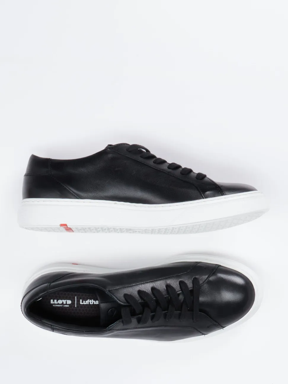 Lloyd – Sneaker aus Kalbleder in Schwarz