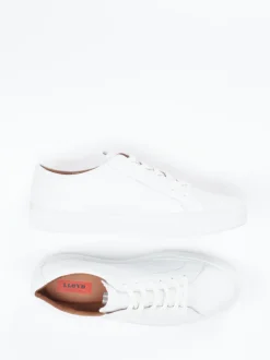 Lloyd – Sneaker aus Kalbleder in Weiß