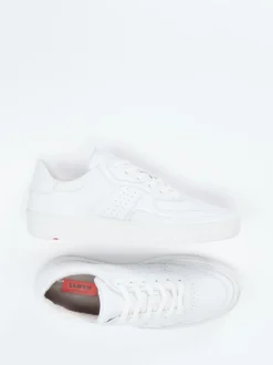 Lloyd – Sneaker aus Kalbleder in Weiß