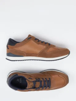 Lloyd – Sneaker aus Kalbleder cognacbraun