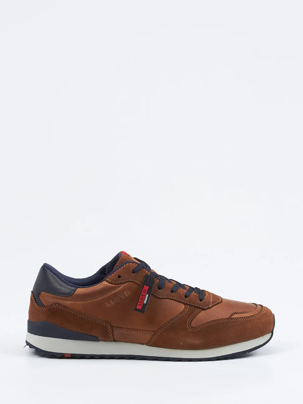 Lloyd – Sneaker aus Kalbleder in Braun