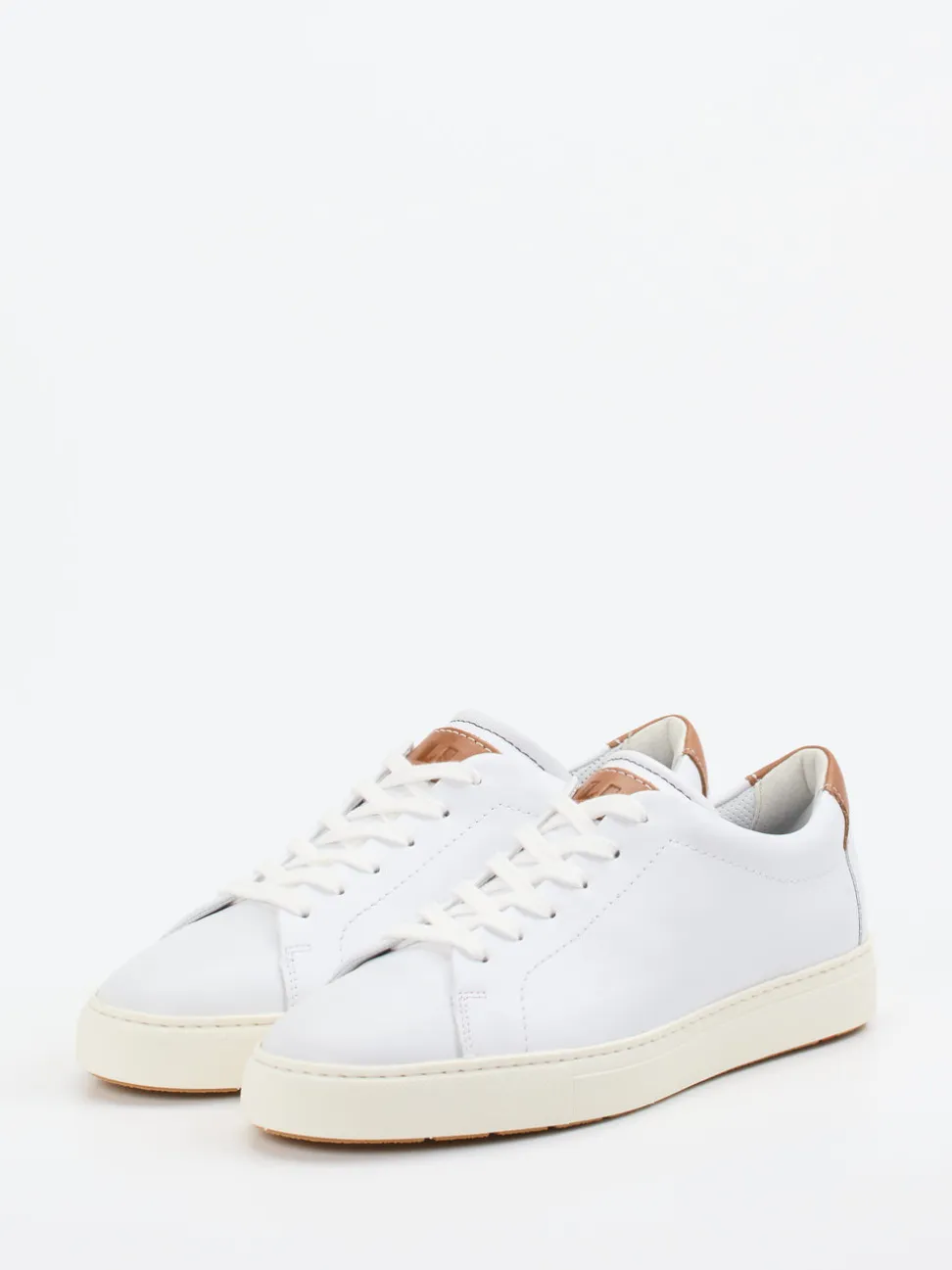 Lloyd – Sneaker aus Kalbleder in Weiß