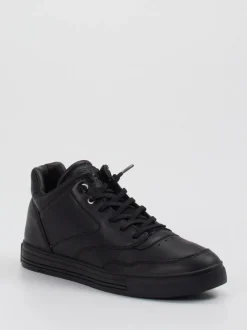 Lloyd – Sneaker aus Kalbleder schwarz