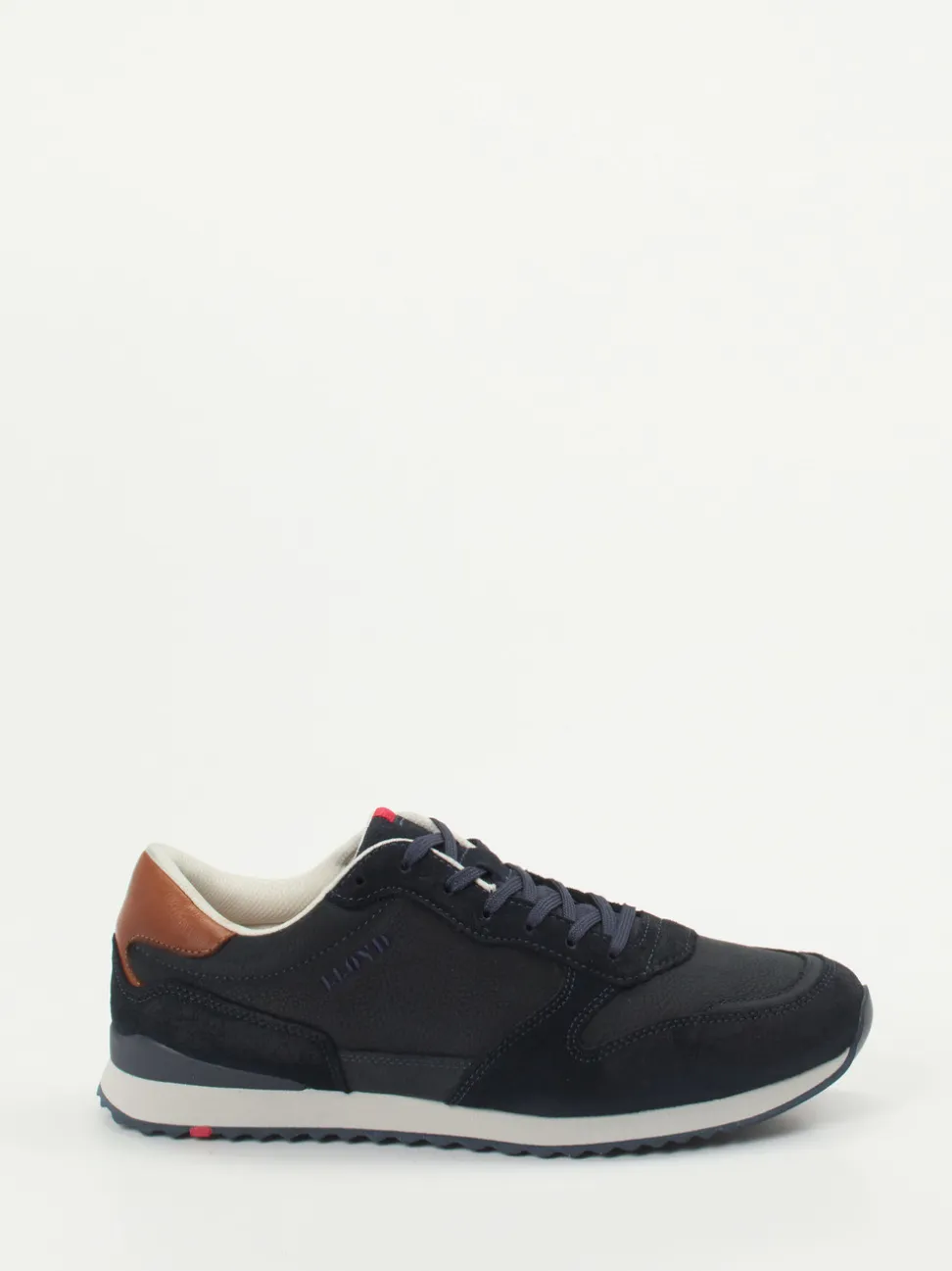 Lloyd – Sneaker aus Kalbleder und Veloursleder Blau