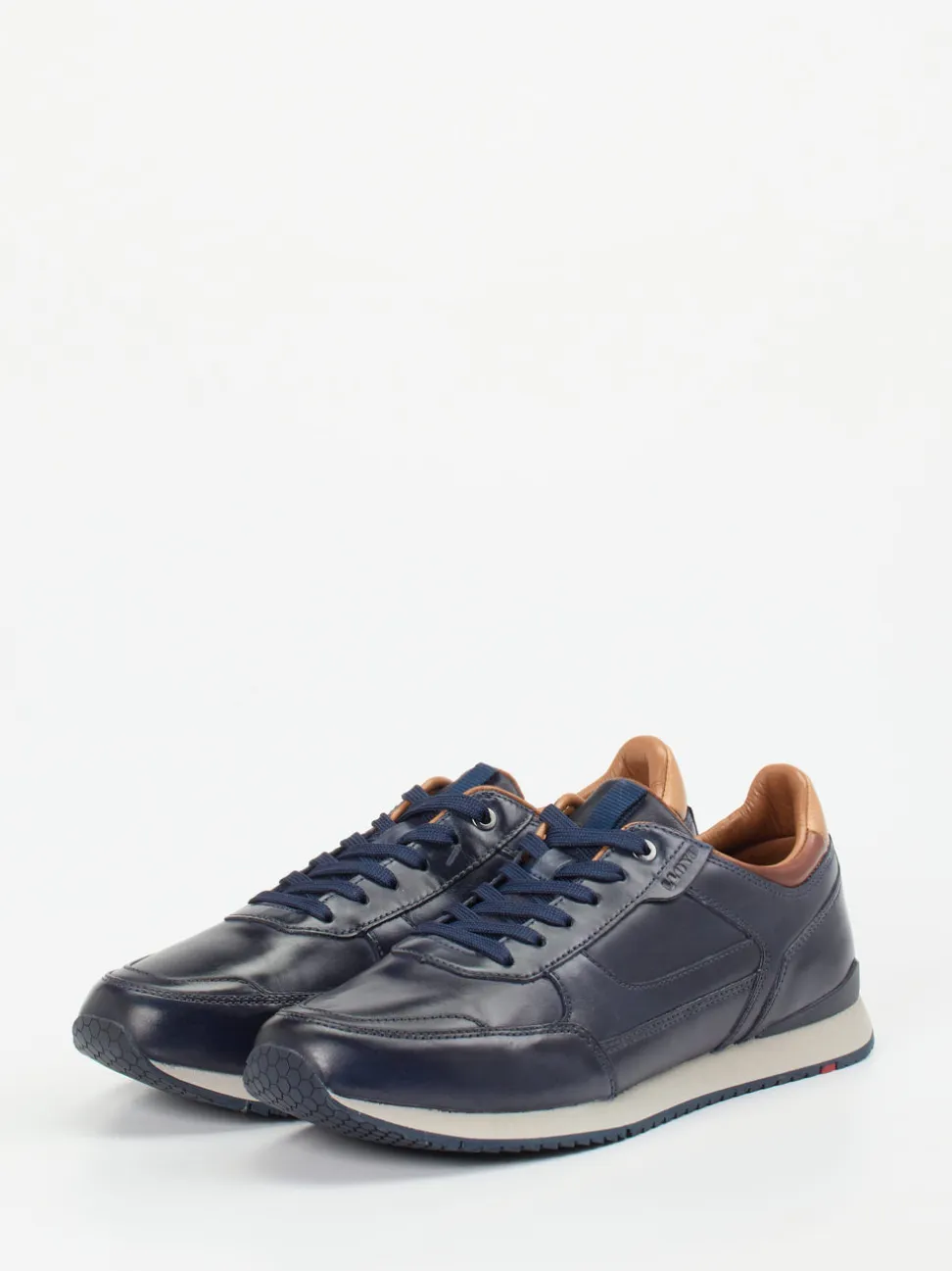 Lloyd – Sneaker aus Kalbleder in Dunkelblau