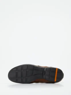 Lloyd – Sneaker aus Kalbleder Mittelbraun glänzend